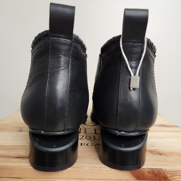 Alexander Wang "Kori" All Black Leather Ankle Booties Size EU 40 BNIB - Picture 7 of 12